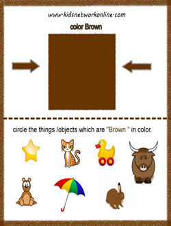 color recognition-brown
